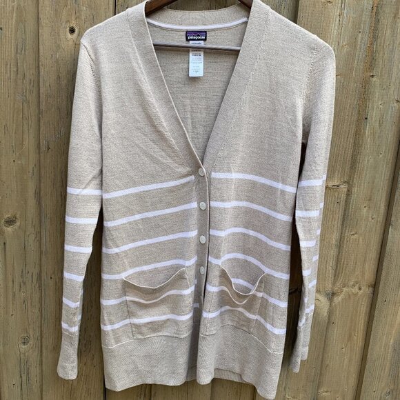 Patagonia Lightweight Merino Wool Cardigan Medium - Picture 2 of 5